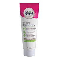 Crema depilatoare pentru picioare si corp Pure, 200 ml, Veet