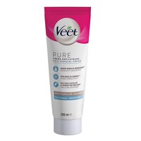 Crema depilatoare cu aloe vera pentru picioare si corp Pure, 200 ml, Veet