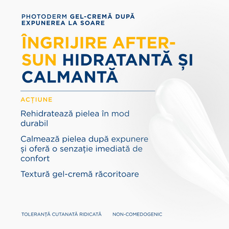 Gel-crema dupa expunerea la soare Photoderm, 500 ml, Bioderma 736570