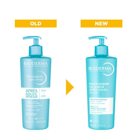 Gel-crema dupa expunerea la soare Photoderm, 500 ml, Bioderma 736580