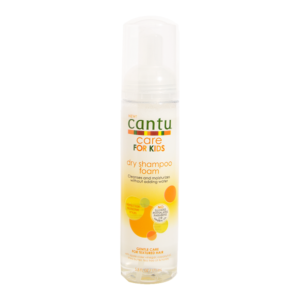 Sampon uscat tip spuma Care for Kids, 171 ml, Cantu Kids