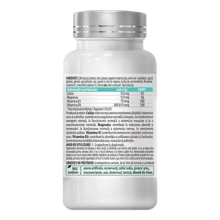 Calciu lichid, 30 capsule, Cosmopharm 679326