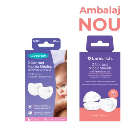 Protectoare mamelon, 20 mm, 2 bucati, Lansinoh