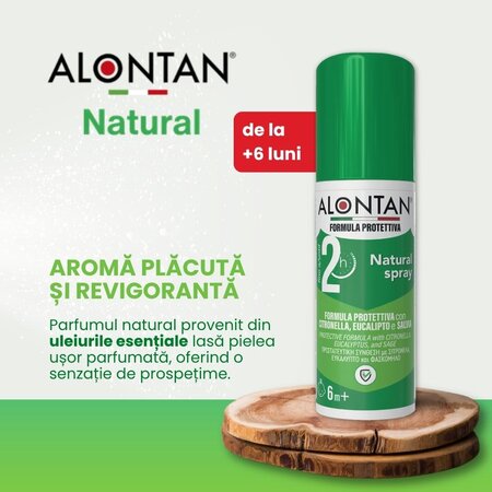 Spray Alontan Natural, de la 6+ luni, 75 ml, Pietrasanta Pharma 746068