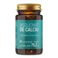 Bisglicinat de calciu, 60 comprimate, Laboratoarele Remedia