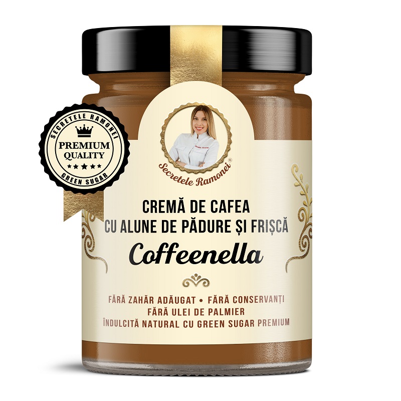 Crema de cafea Coffenella Secretele Ramonei, 350 g, Laboratoarele Remedia