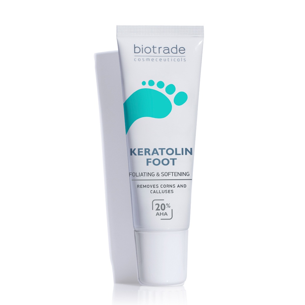 Gel exfoliant pentru picioare Keratolin Foot, 15 ml, Biotrade