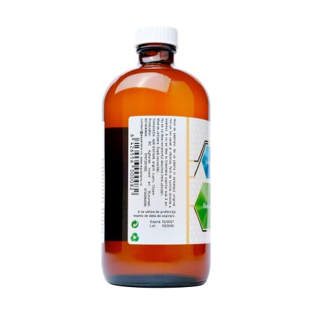 Apa de gura cu argint si cupru coloidal AquaNano Bios, 500 ml, Sc Aghoras Invent 657812