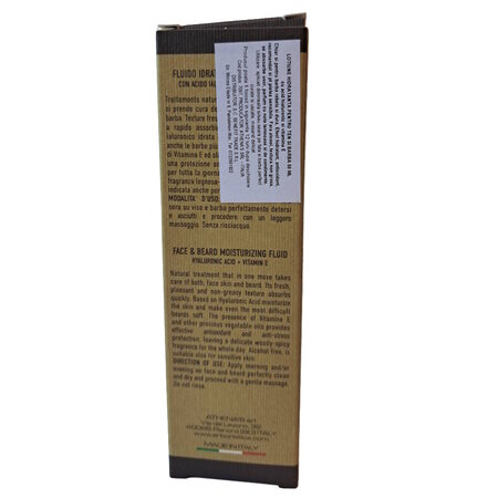 Lotiune hidratanta pentru ten si barba Uomo, 50 ml, L'Erboristica 710876