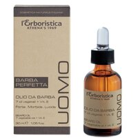 Ulei pentru barba cu 7 uleiuri vegetale Uomo, 30 ml, L'Erboristica