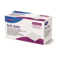 Tampoane impregnate cu alcool Soft-Zellin-C, 60 mm x 30 mm, 100 bucati, Hartmann