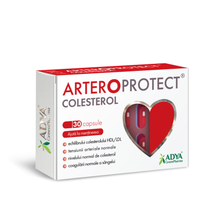 Arteroprotect Colesterol, 30 capsule, Adya Green Pharma