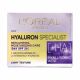 Crema antirid hidratanta de zi cu SPF 20 Hyaluron Specialist, 50 ml, Loreal 534063