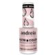 Lac de unghii Light Pink NutriColor, 10.5 ml, Andreia Professional 665370