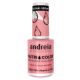 Lac de unghii Cotton Candy Pink NutriColor, 10.5 ml, Andreia Professional 662727