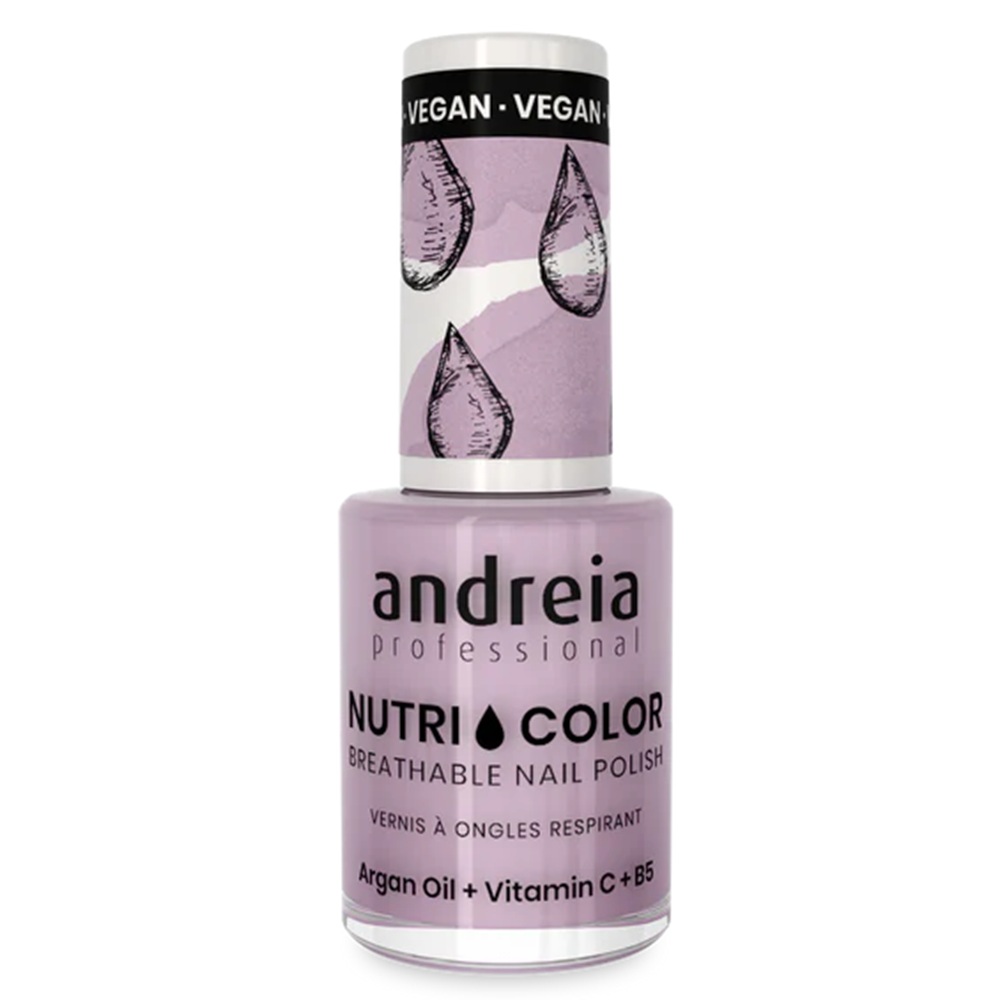 Lac de unghii Lavender NutriColor, 10.5 ml, Andreia Professional