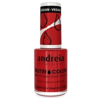 Lac de unghii Scarlet Red NutriColor, 10.5 ml, Andreia Professional