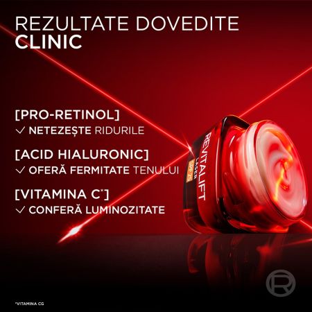 Crema antirid de zi cu SPF 25 Revitalift Laser X3, 50 ml, Loreal 644574