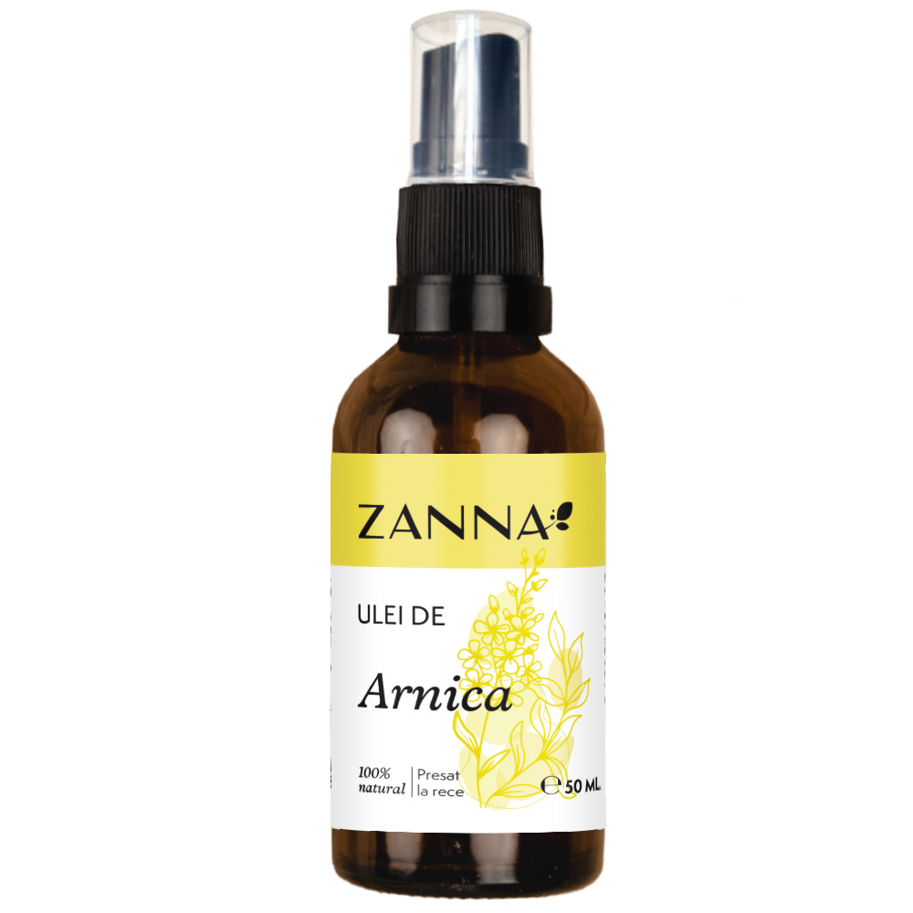 Ulei de arnica, 50 ml, Zanna