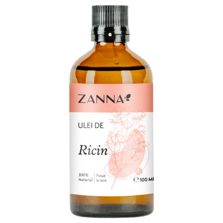 Ulei de ricin, 100 ml, Zanna