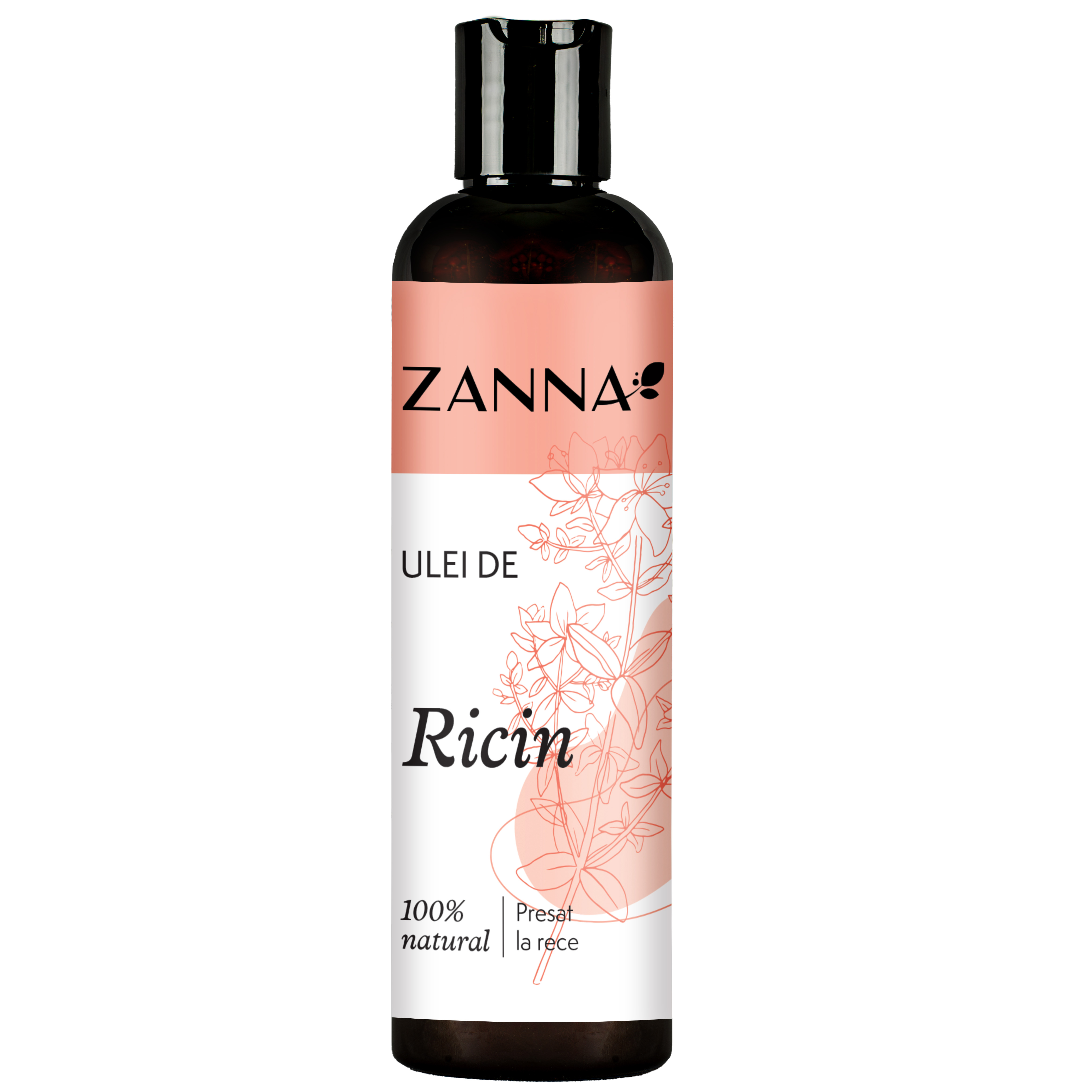 Ulei de ricin, 200 ml, Zanna