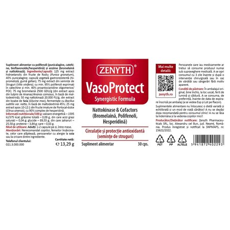 Vasoprotect, 30 capsule 702552