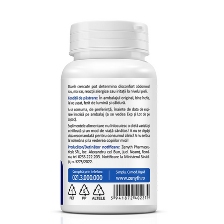 Vitamina B1, 60 capsule, Zenyth 619162