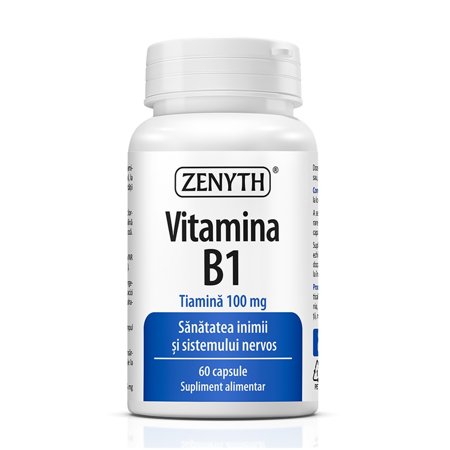 Vitamina B1, 60 capsule, Zenyth