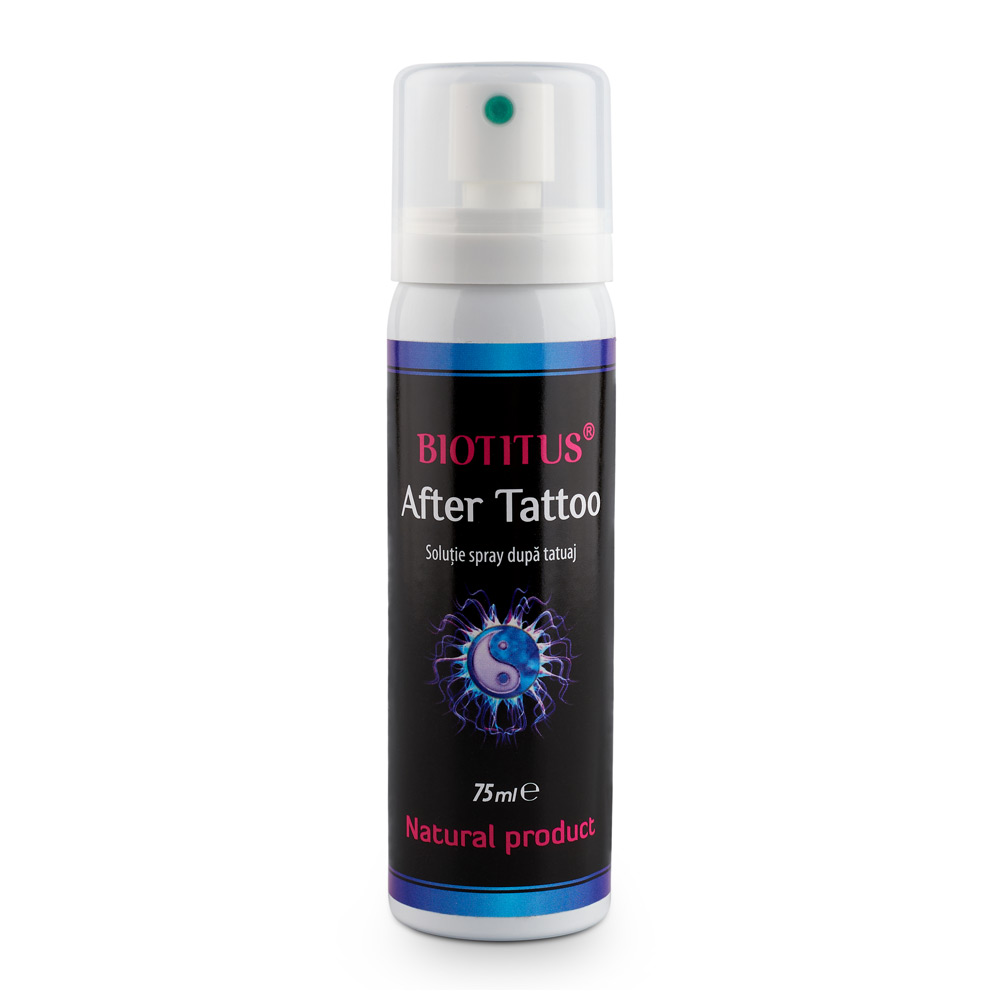 Solutie spray After Tattoo Biotitus, 75 ml, Tiamis Medical