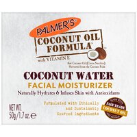 Crema de fata hidratanta cu apa de cocos si acid hialuronic Coconut Oil Formula, 50g, Palmer`s