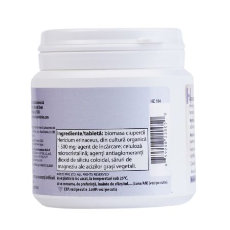 Hericium MRL, 90 tablete, Mycology Research Laboratories 629351