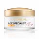 Crema de zi antirid cu efect de lifting si SPF 20 Age Specialist 45+, 50 ml, Loreal 534390