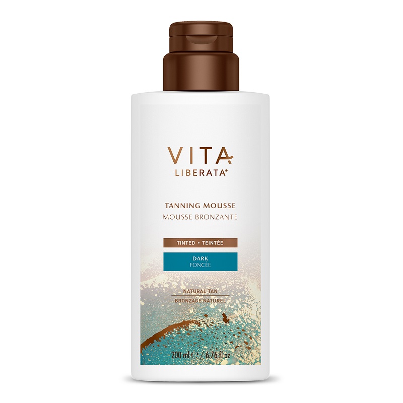 Spuma autobronzanta Tinted Tanning Mousse, nuanta dark, 200 ml, Vita Liberata