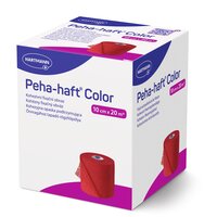 Bandaj elastic autoadeziv rosu Peha-haft Color, 10 cm x 20 m, Hartmann