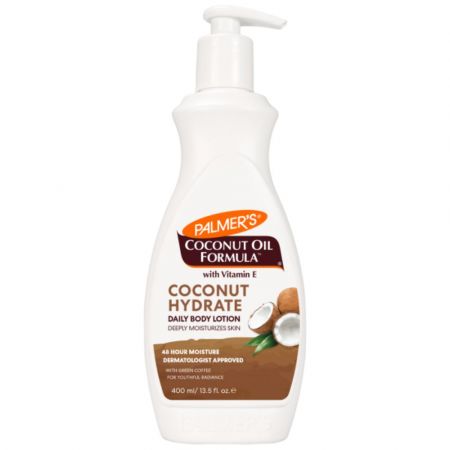 Lotiune de corp hidratanta cu ulei de cocos si vitamina E, 400ml, Palmer's