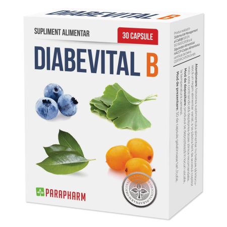 Diabevital B, 30 capsule, Parapharm