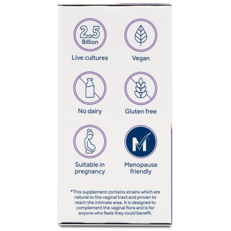 Probiotic pentru flora vaginala, 14 capsule, OptiBac 665881