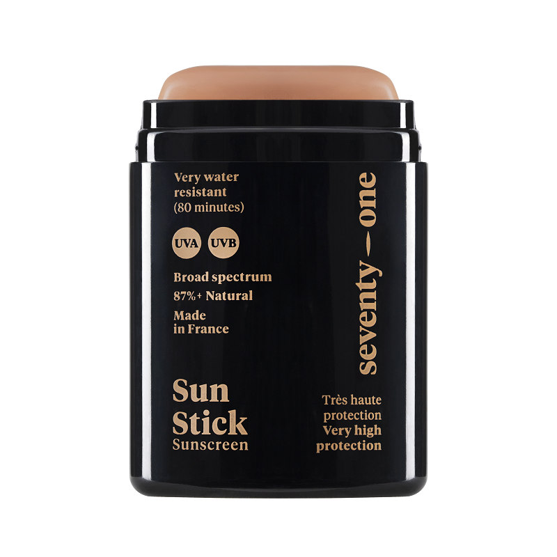 Stick rezistent la apa pentru fata SPF 50+, UVA Sun stick The Pacha Mama, 10 g, SeventyOne