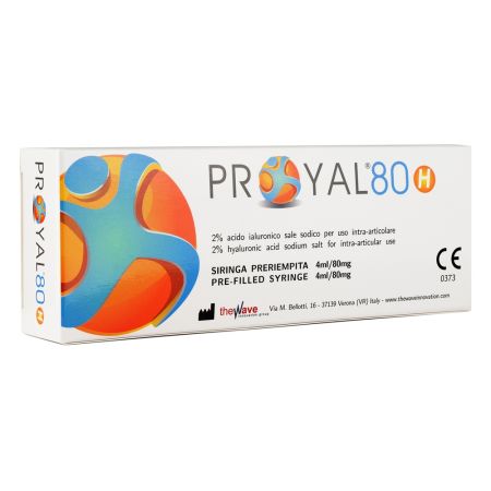 PROYAL H80, 80mg/4ml solutie injectabila cu acid hialuronic pentru infiltratii, 1 seringa preumpluta, The Wave