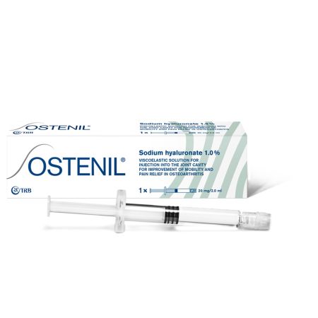 Ostenil, 20mg/2ml solutie injectabila cu acid hialuronic pentru infiltratii, 1 seringa preumpluta, TRB Chemedica