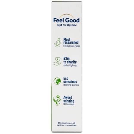 Probiotic cu Bifidobacterii si Fibre, 10 plicuri, OptiBac 665869