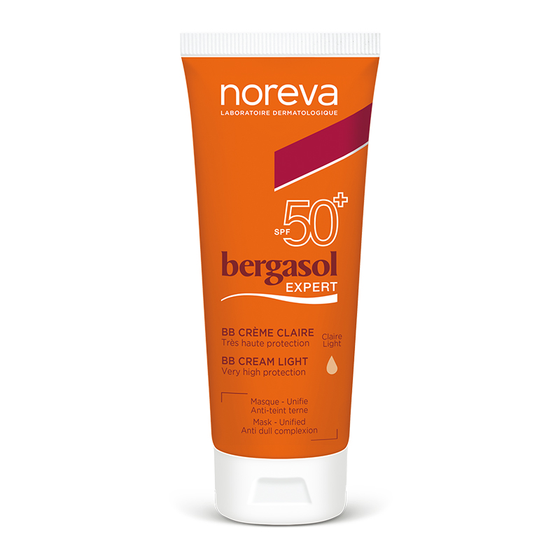 Crema BB Light SPF50+ Bergasol Expert, 40 ml, Noreva