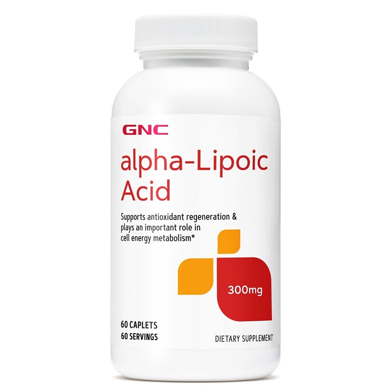 Alpha Lipoic Acid, 300 mg, 60 tablete, GNC