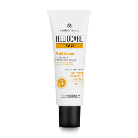 Crema protectie solara SPF 50+ Heliocare 360° Fluid Cream, 50 ml, Cantabria Labs 535121