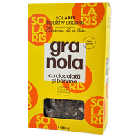 Granola cu ciocolata si banane, 300 g, Solaris