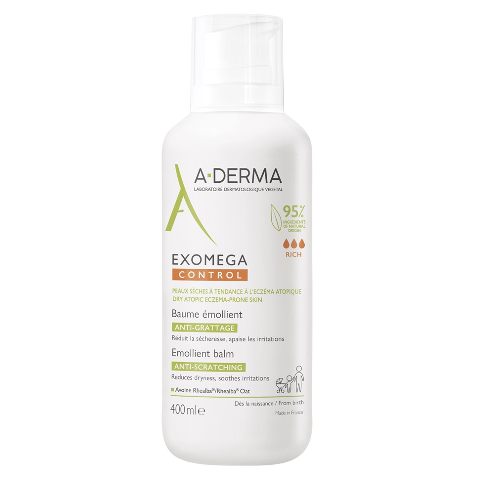 Balsam emolient Exomega Control, 400 ml, A-Derma