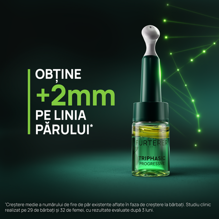 Ser impotriva caderii parului Triphasic Progressiv, 8 x 5,5 ml, Rene Furterer 738212
