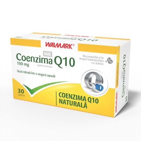 Coenzima Q10 Max, 100 mg, 30 capsule, Walmark 697573