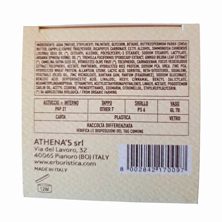 Tratament reparator pentru fata cu ulei de argan si acid hialuronic, 50 ml, L'Erboristica 710692
