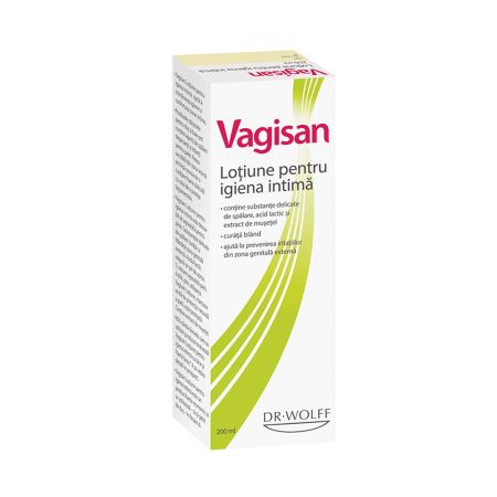 Lotiune pentru igiena intima Vagisan, 200 ml, Dr. Wolff